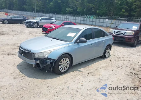 2011 Chevrolet Cruze Ls из США, поврежденный, VIN 1G1PC5SH0B7299157